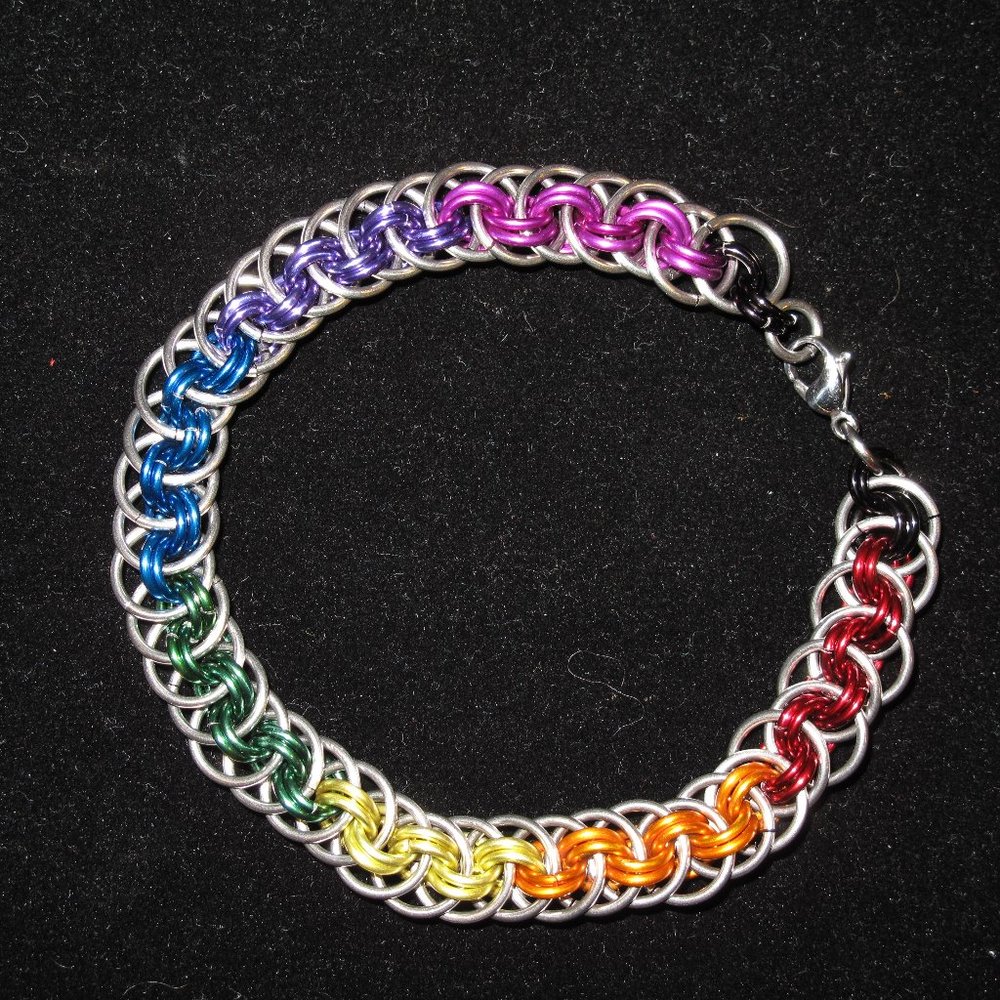 CHAINMAIL BRACELET - VIPER BASKET WEAVE